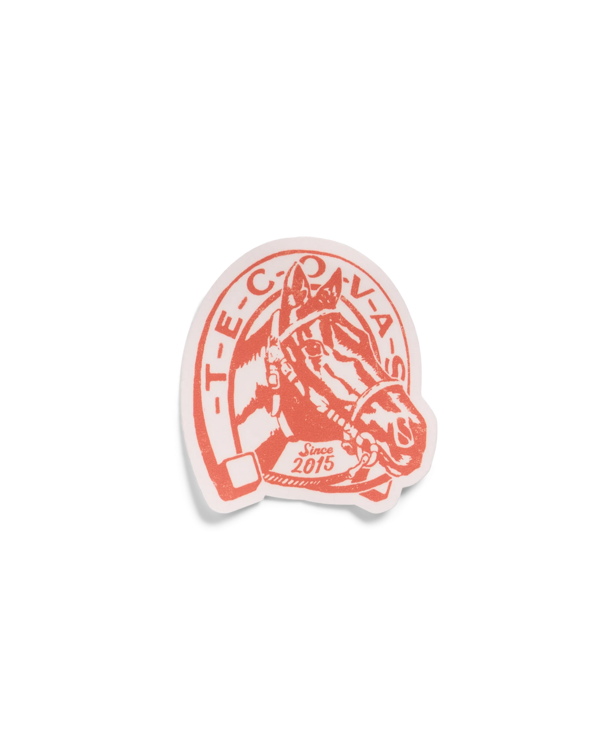 Horseshoe and Horse Sticker