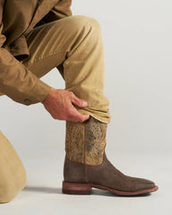 The Doc - Moss Suede